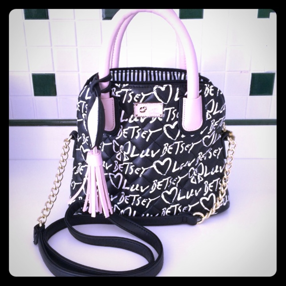 Betsey Johnson Luv Bag/Satchel